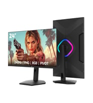 GamePower Lunis L20 24″ 240Hz 0.5Ms VA FHD RGB Pivot Gaming Monitör (Sıfır Ölü Piksel Garantili)