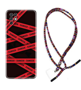 INFINIX Note 11 Pro Note 10 Hot 9 Play Kılıf Boyun Asklı Rasta Silikon Danger 1372