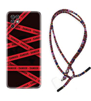 INFINIX Note 11 Pro Note 10 Hot 9 Play Kılıf Boyun Asklı Rasta Silikon Danger 1372
