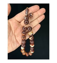 EFE BOY MASKOT ŞAK ŞAK TESBİH AKRİLİK KAHVERENGİ BÜYÜK BOY T-719