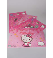 x Dekomus Lisanslı Hello Kitty 4 Adet Beslenme Örtüsü
