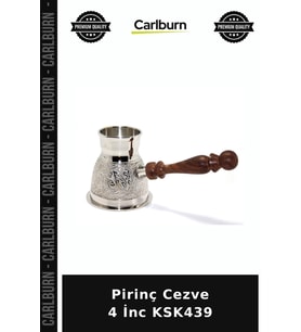 Özel Üretim Mutfak Geleneksel Sunum Pirinç Cezve 4'' İnc KSK439