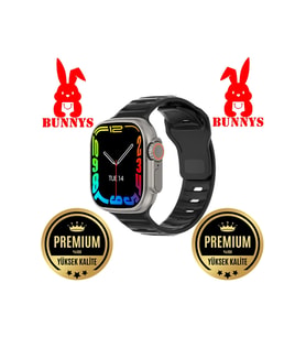 WATCH 8 Ultra Akıllı Saat Oppo F17 Pro Uyumlu Smart Watch Konuşma Özellikli (Siyah)