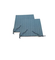 2 Adet Sünger Dolgulu Fermuarlı Sandalye Minderi 40 x 40 x 3 cm