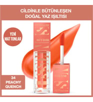 Maybelline Sun Kısser Matte Blush Sıvı Allık 34 Peachy Quench