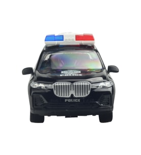 1:16 Ölçekli Uzaktan Kumandalı Polis Arabası Sesli Işıklı Şarjlı Full Fonsiyonlu 25 Cm Jip Araba