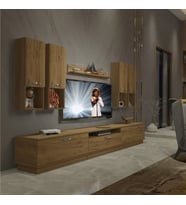 Decoraktiv Trendstyle 8DA Mdf Tv Ünitesi Tv Sehpası - Naturel Pera (PERA MODA)