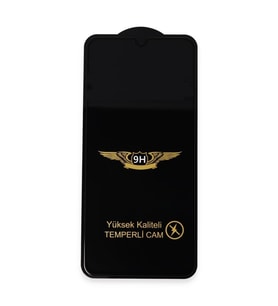 İphone Uyumlu 16 Pro Max Antistatik Tam Kapatan Cam Ekran Koruyucu (Şeffaf)