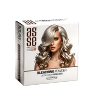 Asse Hair Colors For Professionals. Bleaching Powder - Ultra Yoğun Saç Renk Açıcı. Profesyonel Kullanım İçin. Ultra Bağ Güçlendirici Formülüyle 8 Ton'a Kadar Açma, Saçı Güçlendirir ve Korur