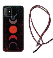 INFINIX Hot 8 9 10 11S Hot 10 Play 10T Kılıf Boyun Asklı Rasta Silikon Epiclys 1645