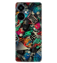 Camon 19 Pro Kılıf Resimli Desenli Silikon Platinium Series Bass 1886