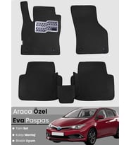 TOYOTA AURİS (2015-2020) Uyumlu EVA Paspas Tam Set–Oto Paspas,Araca Özel,Kolay Montaj
