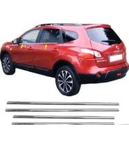 Nissan Qashqai Krom Cam Çıtası 4 prç. 2007-2009 Arası P. Çelik