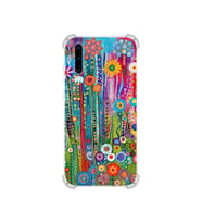 PrintiFy Huawei P30 ile Uyumlu Düşlerin Dansı Serisi Folklorik Bahçe Tasarımlı Uv Baskılı Köşe Korumalı Antişok Kılıf