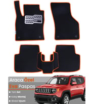 JEEP RENEGADE (2014-2020) Uyumlu EVA Paspas Tam Set–Araca Özel,Kolay Montaj,Su Geçirmez