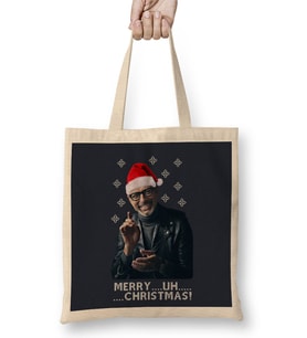 Jeff Goldblum Merry Uh Christmas Bez Çanta Uzun Saplı
