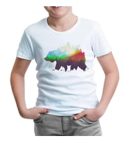Natür Vald Beyaz Çocuk Tshirt