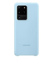 Galaxy S20 Ultra ile Uyumlu Silikon Kılıf Mavi EF-PG988TLEGWW
