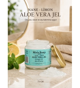 Aloe Vera Bakım Jeli – Yüz ve Vücut, 75 ml