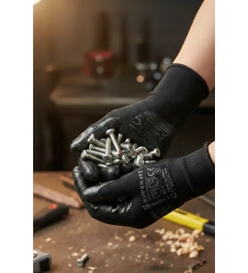 Activehand Süperfit Nitril İş Eldiveni Siyah No:10