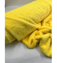 DÜZ TOSCANA PELUŞ KUMAŞ (Sarı)