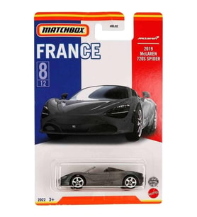 Matchbox Best of France Series 2019 Mclaren 720S Spider HBL02 HFH75