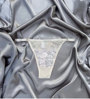 Kişiye Özel Star Dantel Model Nude Tanga Külot