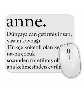 Anne Kelime Mouse Pad
