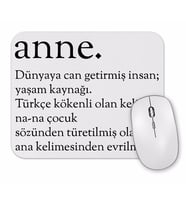 Anne Kelime Mouse Pad