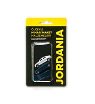 JORDANIA MAKET JE02-TŞ1100 ÖLÇEKLİ ARABA 1/100 42mm. 3'LÜ TEK PAKET