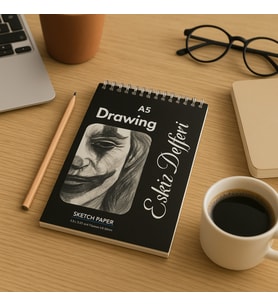 Dream Art Galery Çizim Defteri Sketchbook A/5, Eskiz Defteri (14.8 x 21)