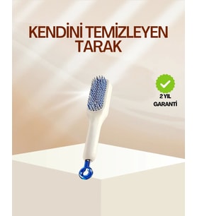 Pratik Mekanizmalı Saç Tarağı – Kendi Kendini Temizler, Taşınabilir