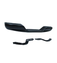 TOYOTA HILUX- PICK UP LN145- 98/01; ARKA TAMPON SİYAH (BAĞLANTI BRAKETLERİ İLE) (FPI)
