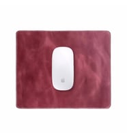Modica Navada - Luxury Hakiki Deri Mouse Pad (Bordo)