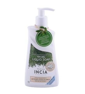 Incia Yoğun Nemlendiricili Zeytinyağlı Doğal Sıvı Sabun 250 ml