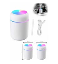 Mey İthalat® Hava Nemlendirici Buhar Makinesi Led Işıklı USB Dekoratif Nemlendirici