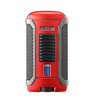 Colibri Apex Tek Torch Pürmüz Metalik Kırmızı-Siyah Puro Çakmağı (Karışık)