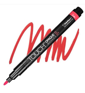 TOUCH OPAQUE SU BAZLI MARKER KALEM 0.8-1.3mm - FINE PACK RED 2 - SH8613003-2001