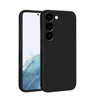 Galaxy S23 Plus Kılıf Zore Premier Silikon Kılıf (Siyah)