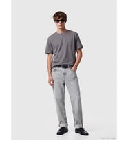 LCW Jeans Gri 745 Baggy Fit Erkek Jean Pantolon