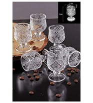 Kristal Kahve Yanı Bardağı 6lı Royaleks-R1720