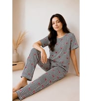 Kız Çocuk Milan Kumaş Pijama Takımı 8-16 Yaş 12700HC MODANINO