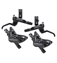 Shimano BL-M6100+BR-M6120 4 Piston Hidrolik Disk Fren Seti Takımı (Siyah)