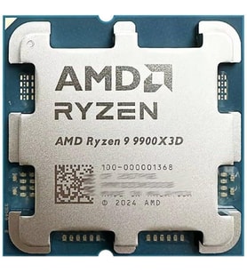 AMD RYZEN 9 9900X3D 128MB 12çekirdekli O/B UHD AM5 170w Kutusuz+Fansız