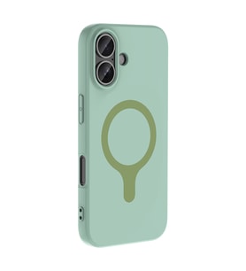 iPhone 17 Kılıf M-Safe Şarj Özellikli Aris Silikon Kılıf Turkuaz