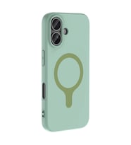 iPhone 17 Kılıf M-Safe Şarj Özellikli Aris Silikon Kılıf Turkuaz