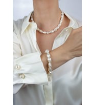 Barok İnci Kolye Bileklik Set