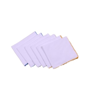 Sema Baby  Penye Bebek Mendil Çiftkat 6'lı Paket - RENKLİ (Çok Renkli)