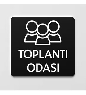 Toplantı Odası İsimlik Ofis Yönlendirme Kapı İsimlik Oda Tabela