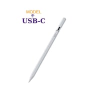 Fuchsia Pencil USB-C Yeni Nesil Dokunmatik Tablet Kalemi (Beyaz)